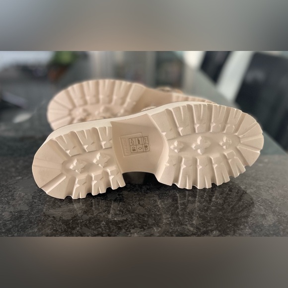 Dolce Vita Lasly Sandals Oatmeal Knit Women’s Size 9.5 Nwot - Picture 6 of 10